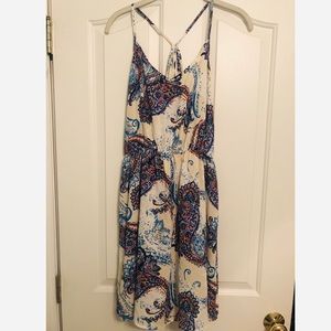Paisley Strappy Dress